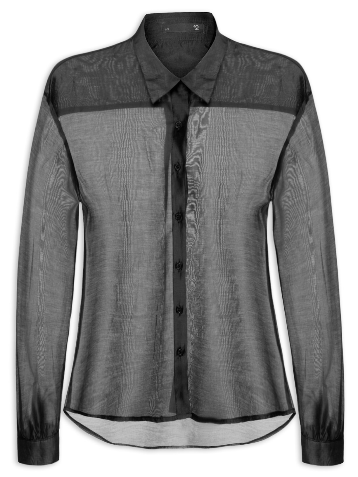 Camisa Feminina Ampla - Preto