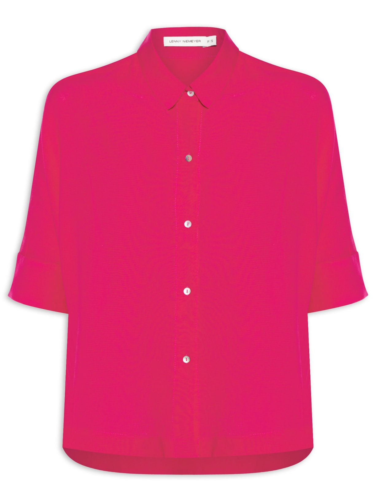 Camisa Feminina Ampla - Rosa