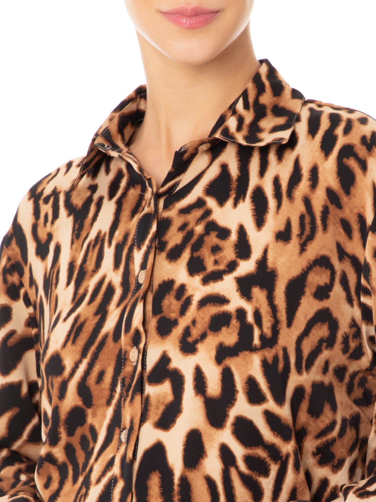 Camisa Feminina Animal Print Market 33