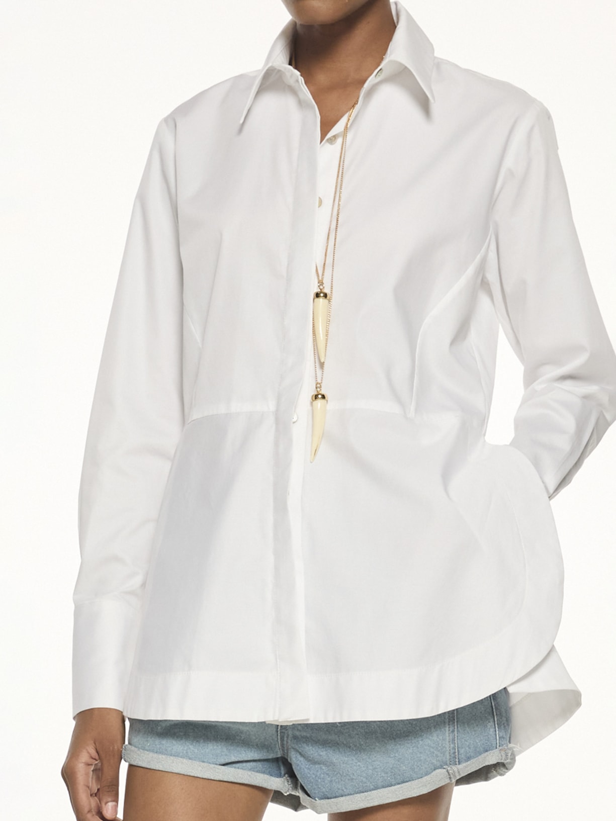 Camisa Feminina Augusta V27 Branco Mixed