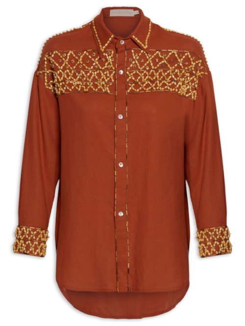 Camisa Feminina Bambuzinhos - Vermelho