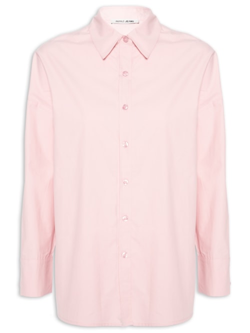 Camisa Feminina Basic - Rosa