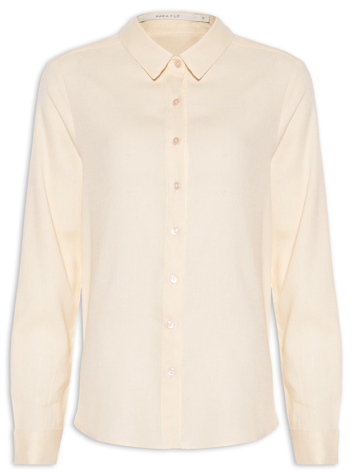 Camisa Feminina Básica - Bege