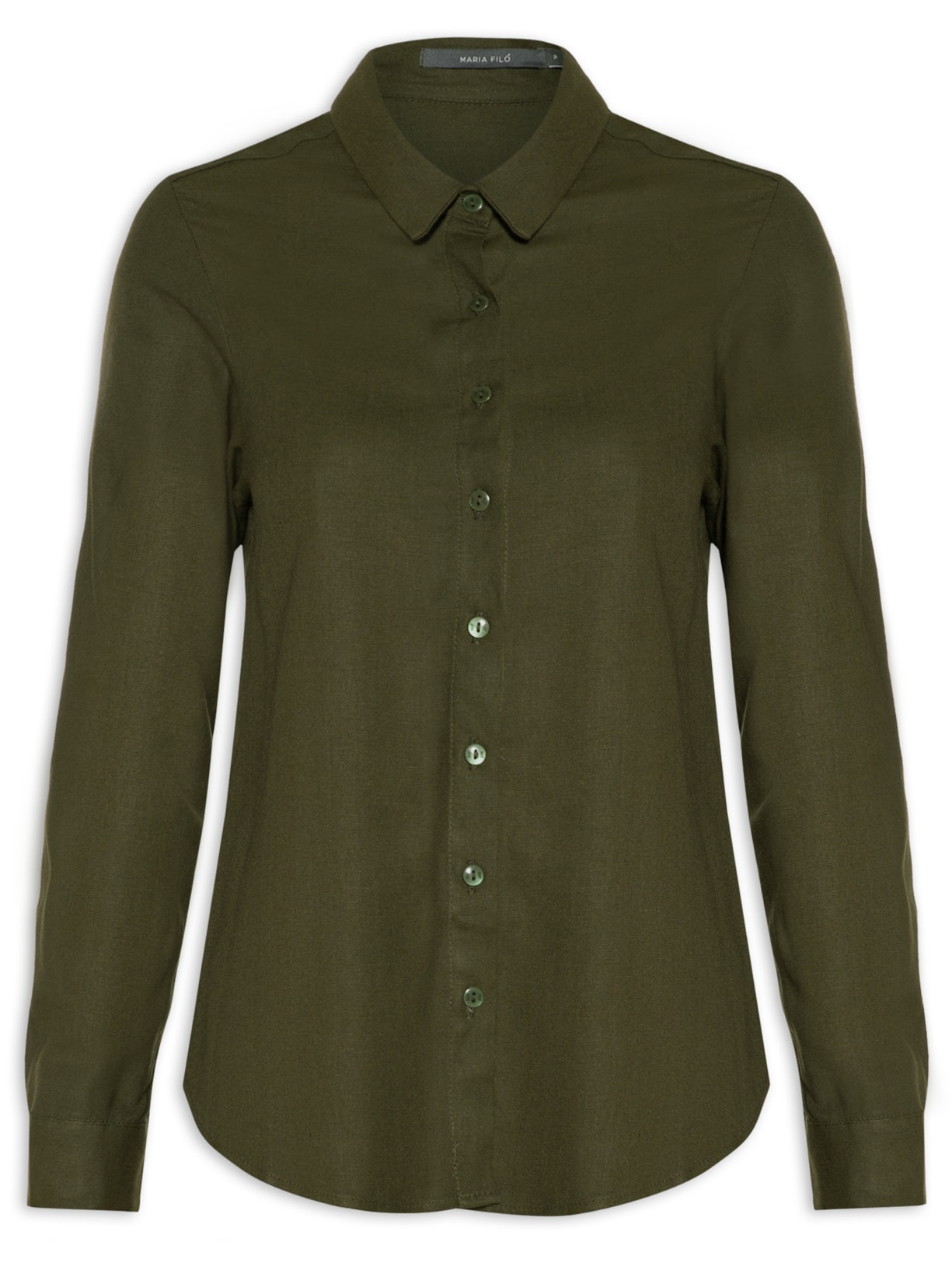 Camisa Feminina Básica - Verde