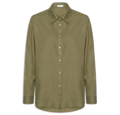 Camisa Feminina Básica - Verde