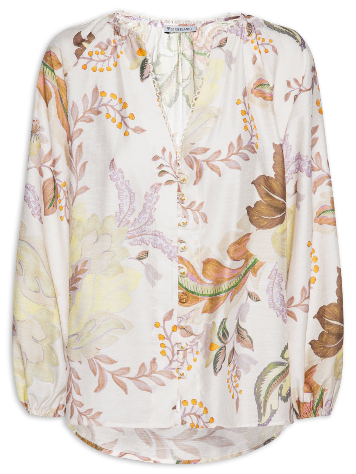Camisa Feminina Beatrice Bege Le Lis