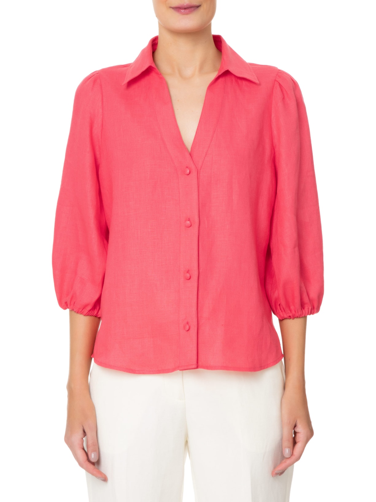 Camisa Feminina Beck I Rosa Le Lis