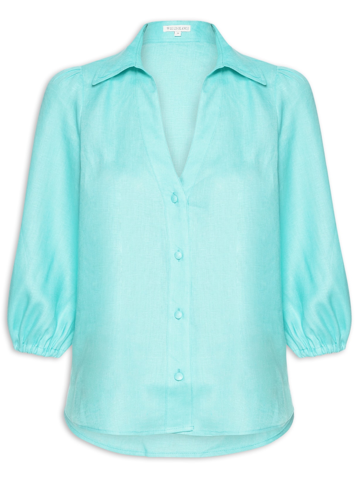 Camisa Feminina Beck III Azul Le Lis