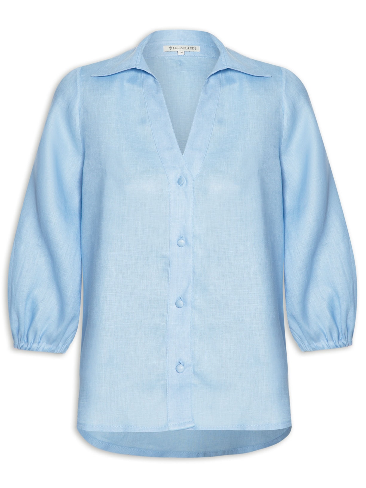 Camisa Feminina Beck V - Azul