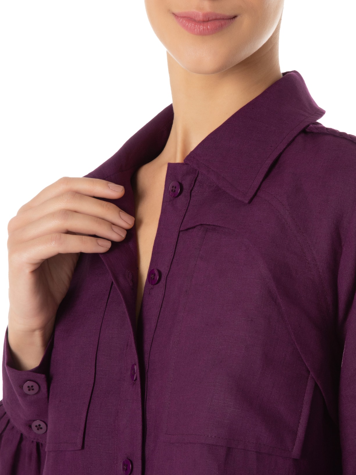 Camisa Feminina Bia Roxo Le Lis
