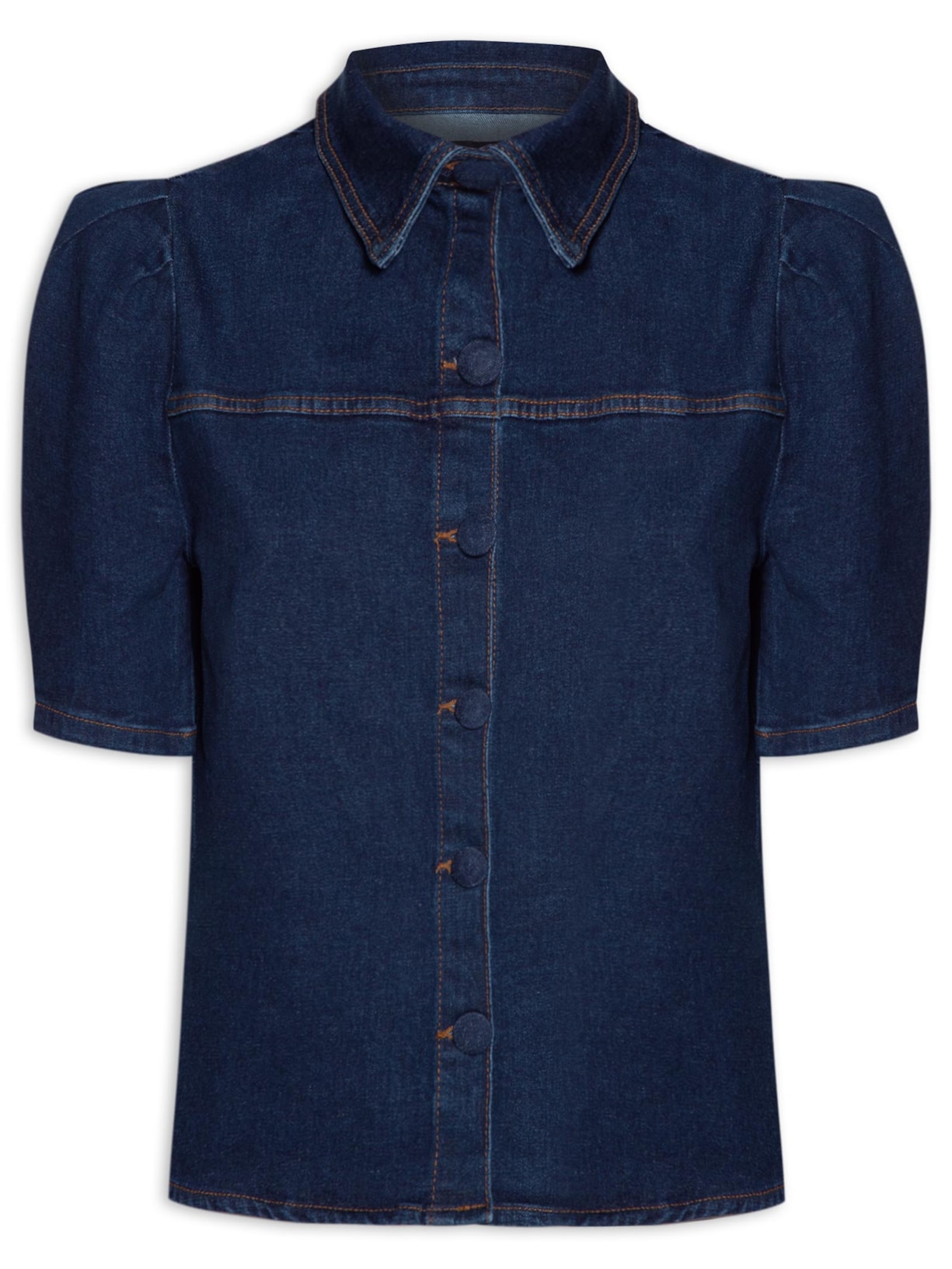 Camisa Feminina Bianca - Azul