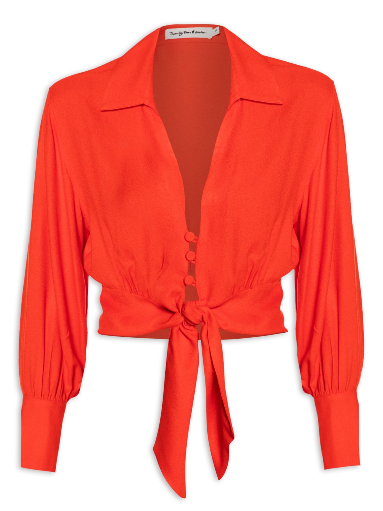 Camisa Feminina Bianca - Vermelho