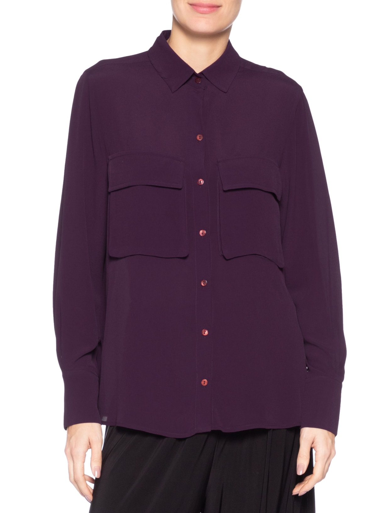 Camisa Feminina Bolsos Safra Roxo Animale