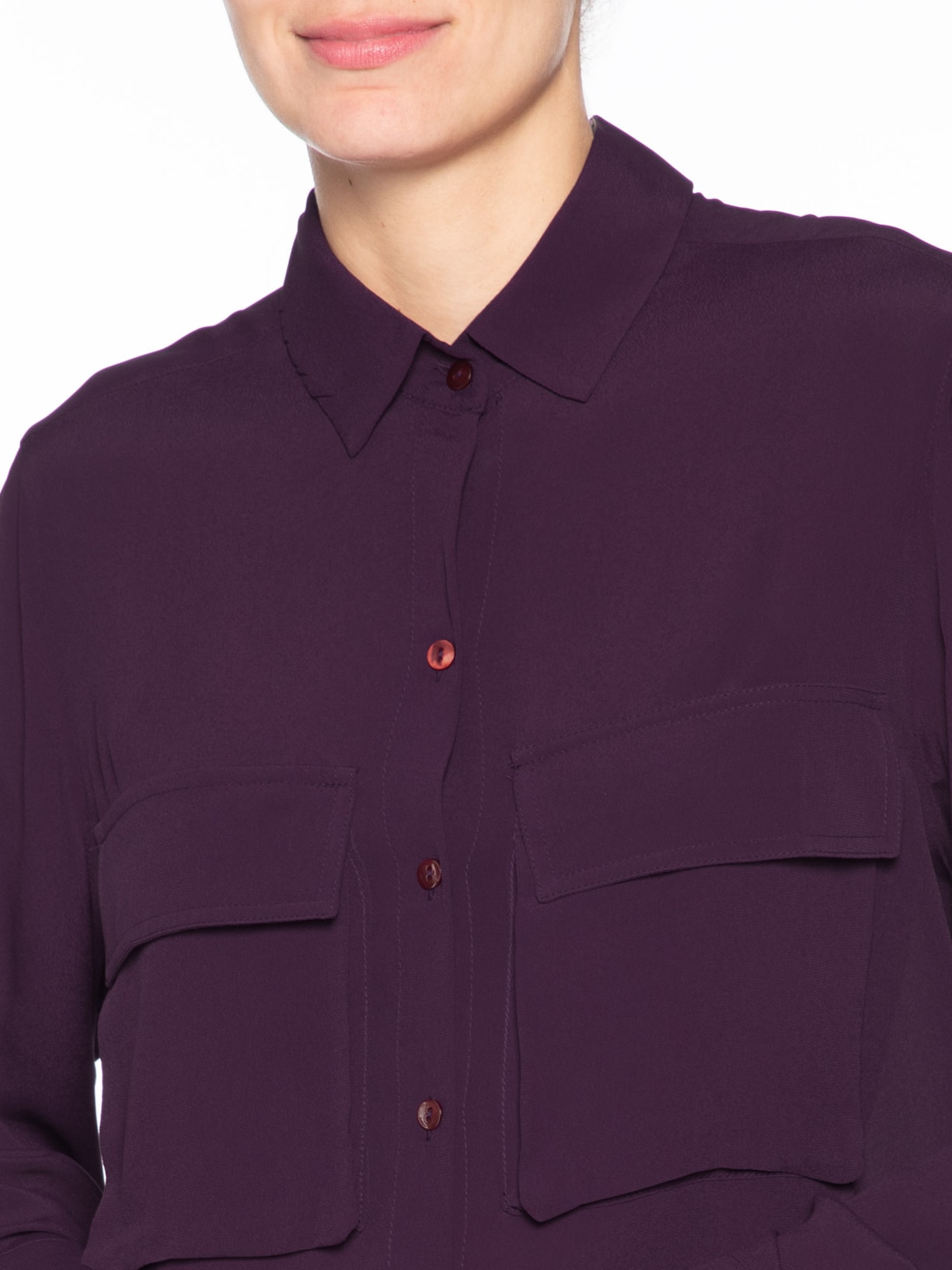 Camisa Feminina Bolsos Safra Roxo Animale