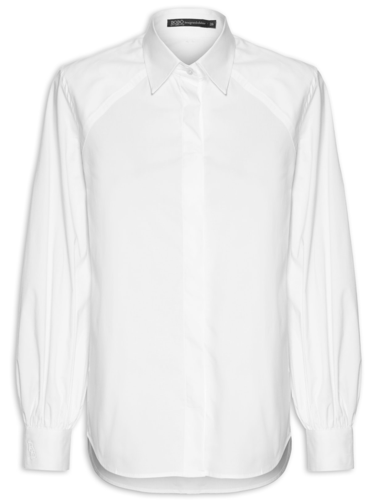 Camisa Feminina Bordado - Branco