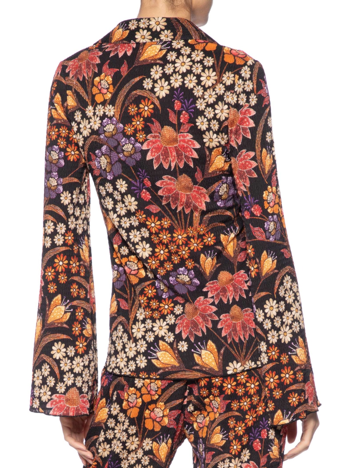 Camisa Feminina Botões Lili Preto Farm