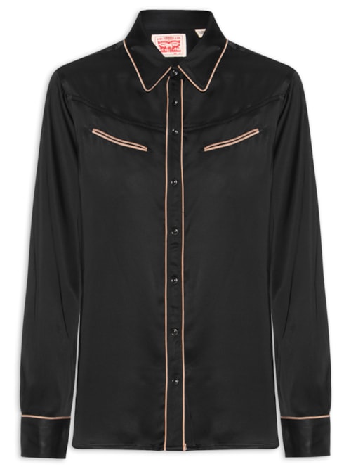 Camisa Feminina Bradie Archival Shirt - Preto