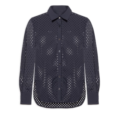 Camisa Feminina Brigitte - Azul