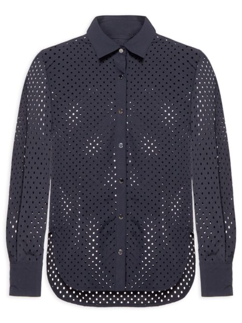 Camisa Feminina Brigitte - Azul