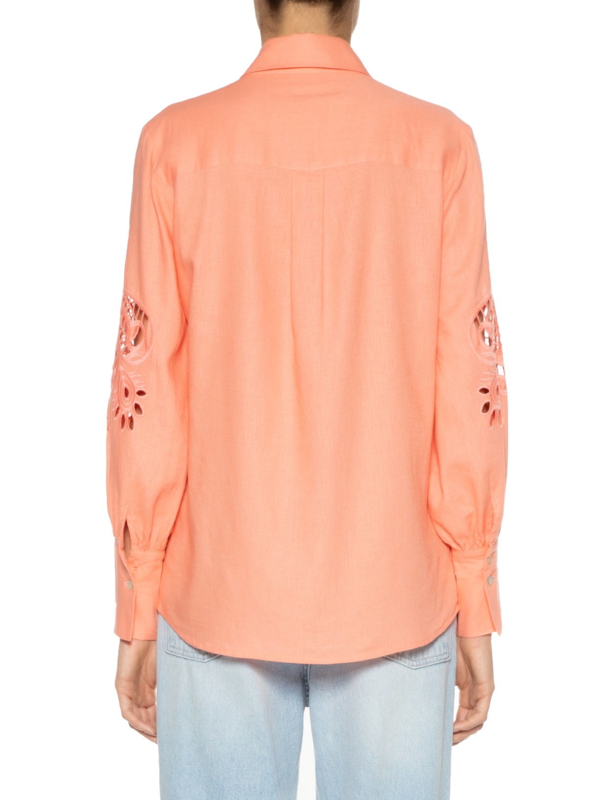 Camisa Feminina Camila Laranja Twenty Four Seven