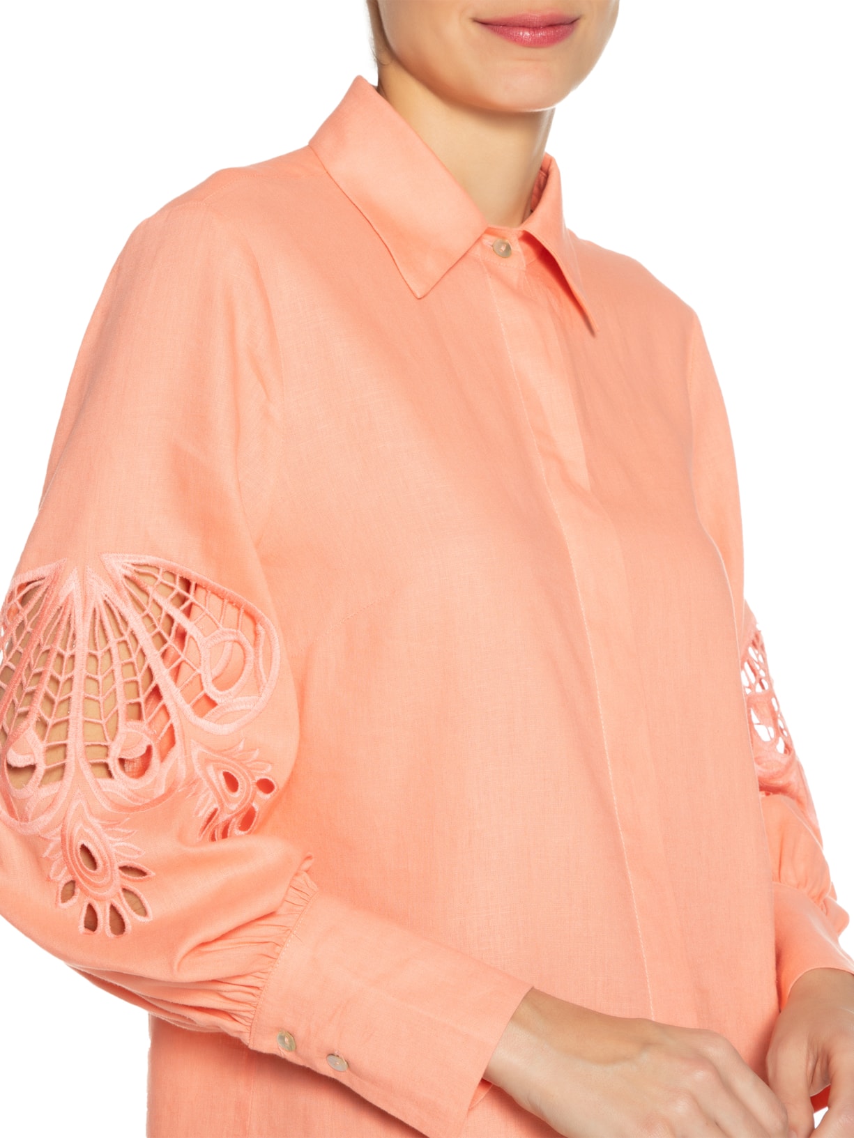 Camisa Feminina Camila Laranja Twenty Four Seven