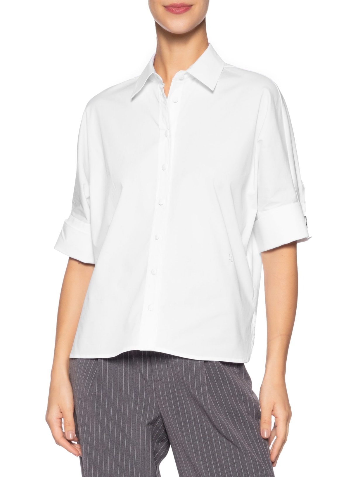 Camisa Feminina Camile Branco Le Lis