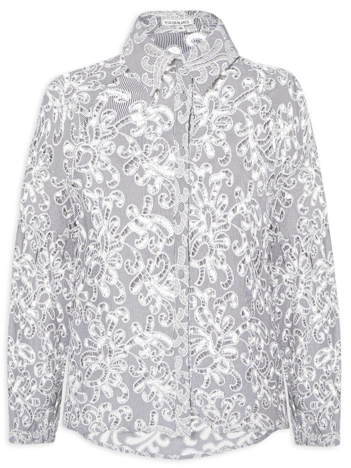 Camisa Feminina Carolaine Branco Le Lis