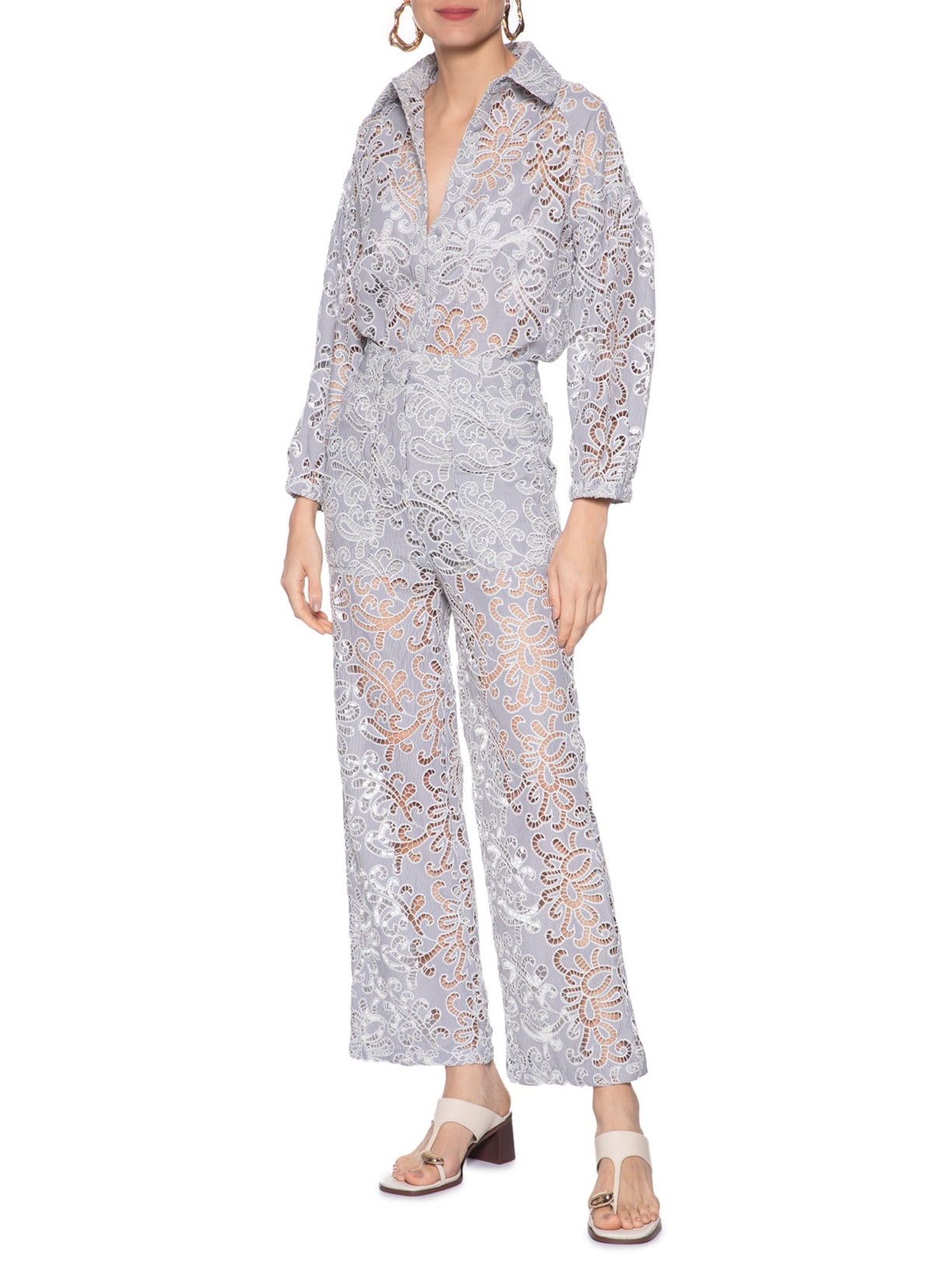 Camisa Feminina Carolaine Branco Le Lis