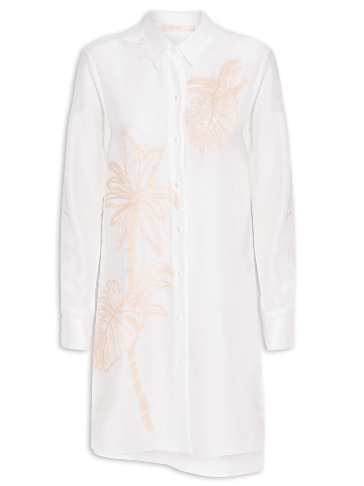 Camisa Feminina Chemise Maitê - Off White