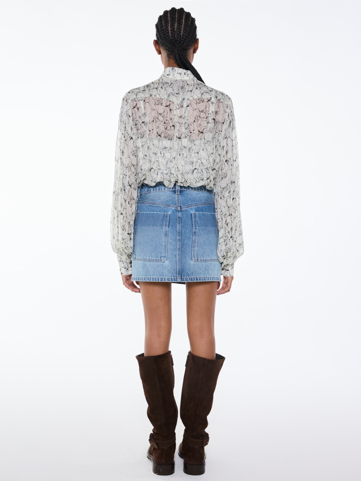 Camisa Feminina Chevalier I26 Branco Mixed