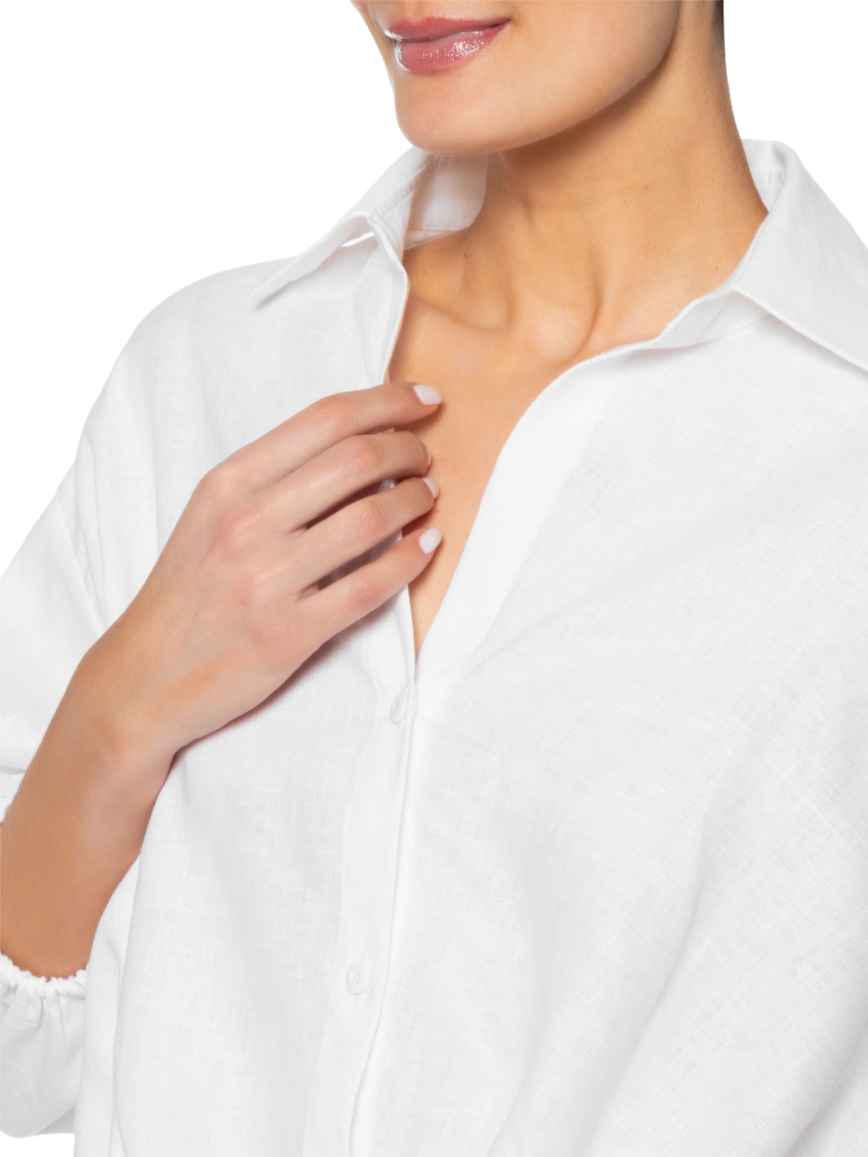 Camisa Feminina Cintia Branco Le Lis