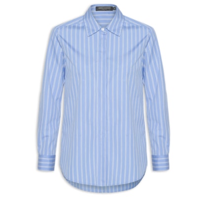 Camisa Feminina Clássica - Azul