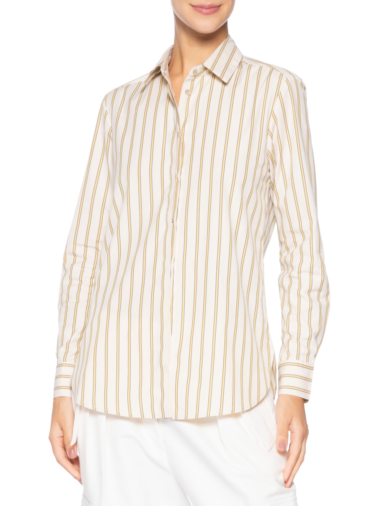 Camisa Feminina Clássica Verde Andrea Marques