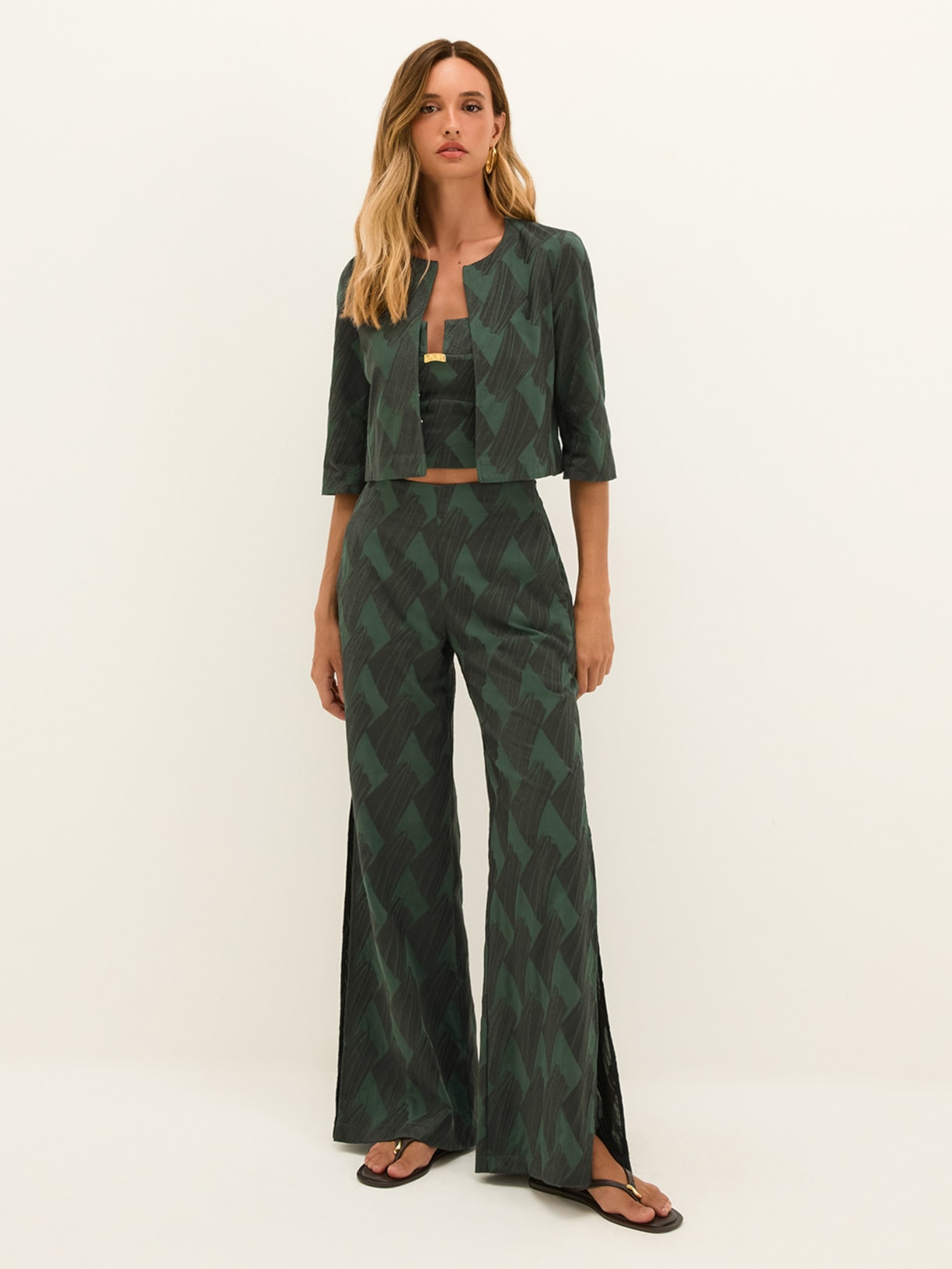 Camisa Feminina Coen Boulevard Verde Vix