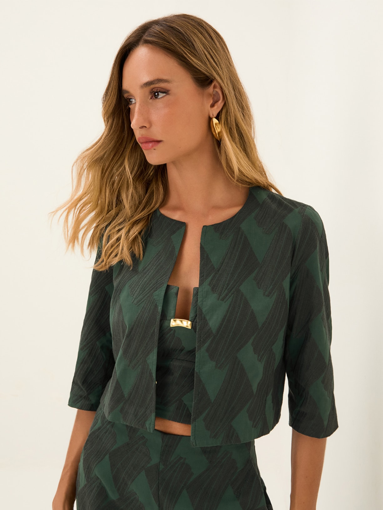 Camisa Feminina Coen Boulevard Verde Vix
