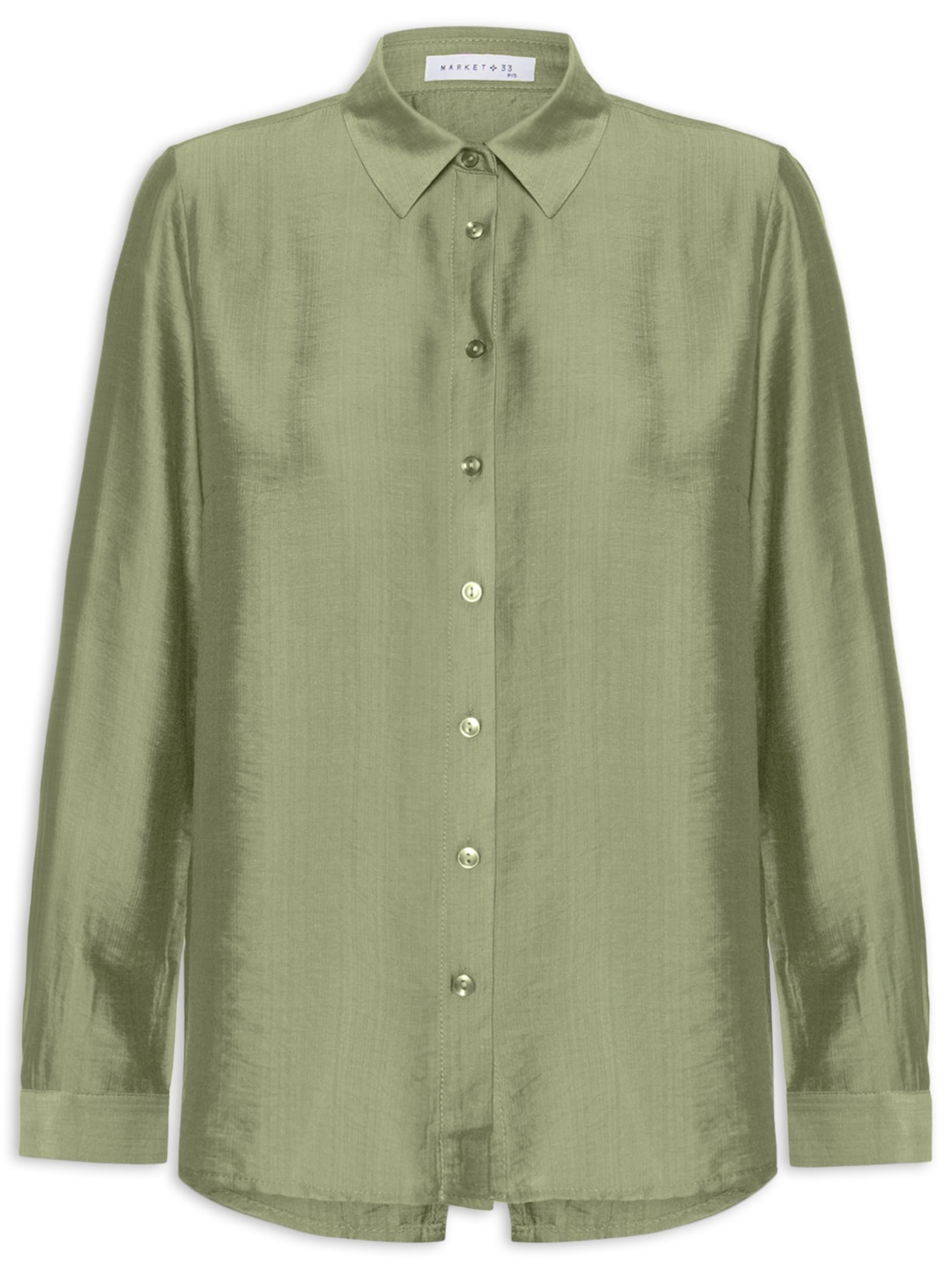 Camisa Feminina Com Amarração Nas Costas Verde Market 33