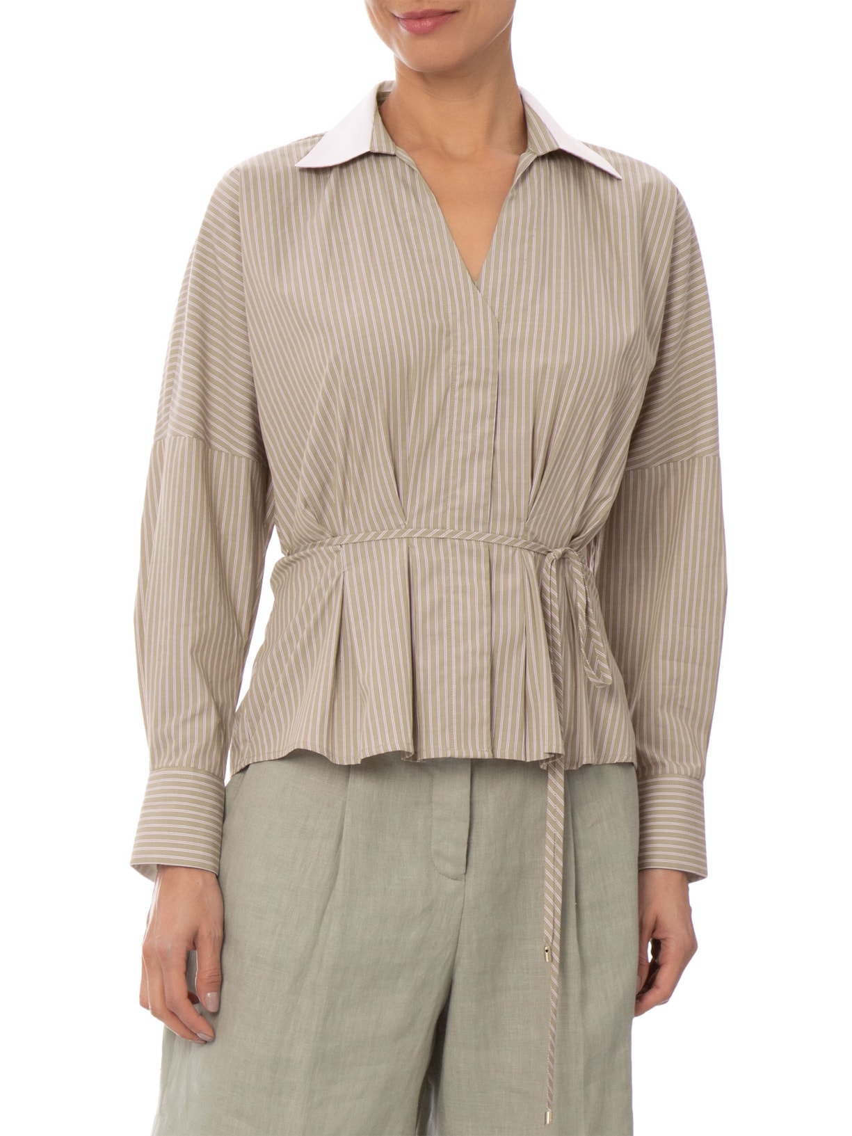 Camisa Feminina Constanza Bege Le Lis