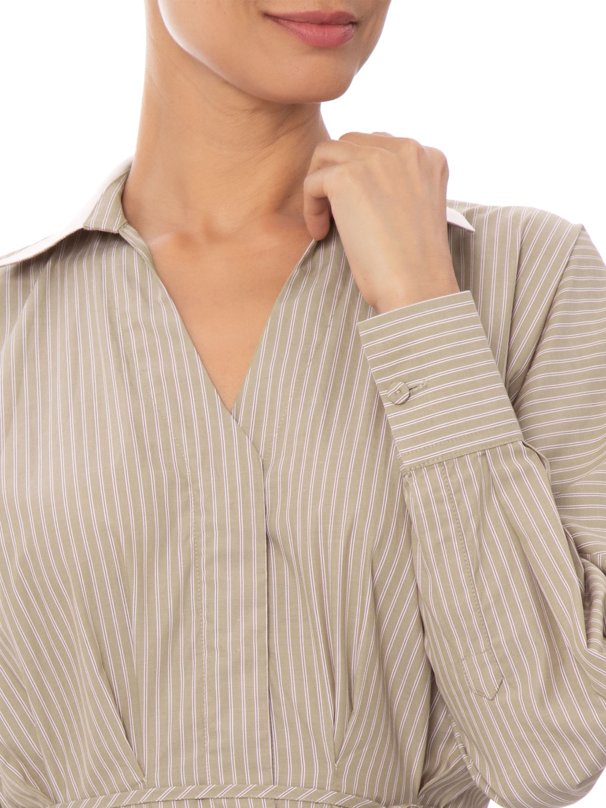 Camisa Feminina Constanza Bege Le Lis