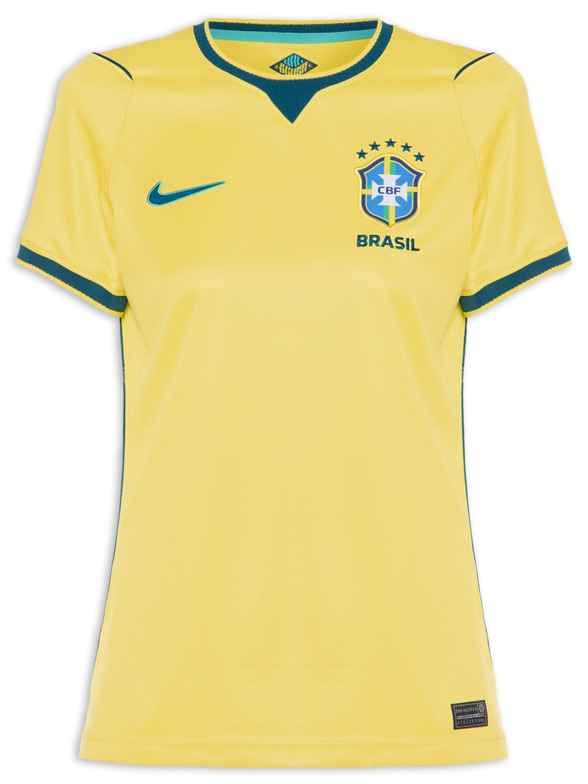 Camisa Feminina Copa Brasil Nike I 2026/27 Torcedora Pro - Amarelo by NIKE