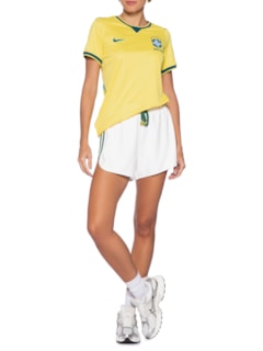 Camisa Feminina Copa Brasil Nike I 2026/27 Torcedora Pro - Amarelo by NIKE