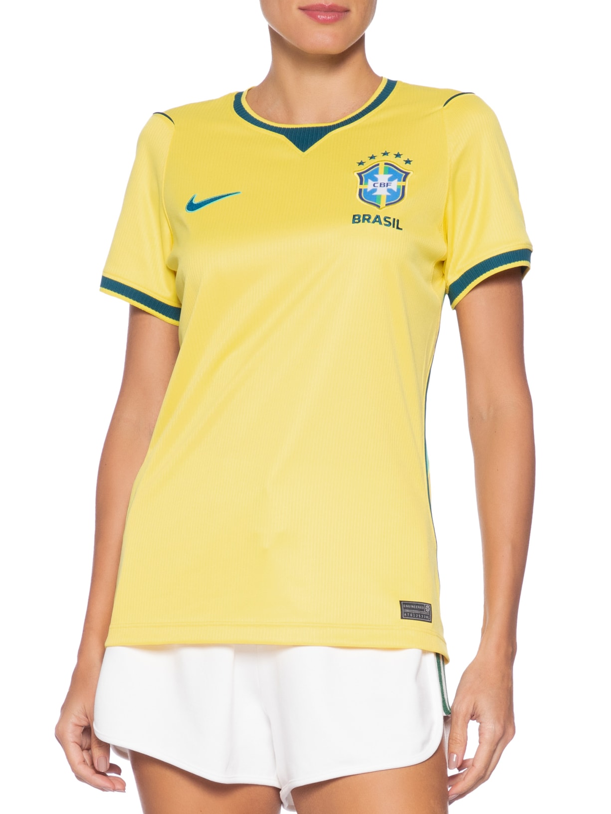 Camisa Feminina Copa Brasil Nike I 2026/27 Torcedora Pro - Amarelo by NIKE