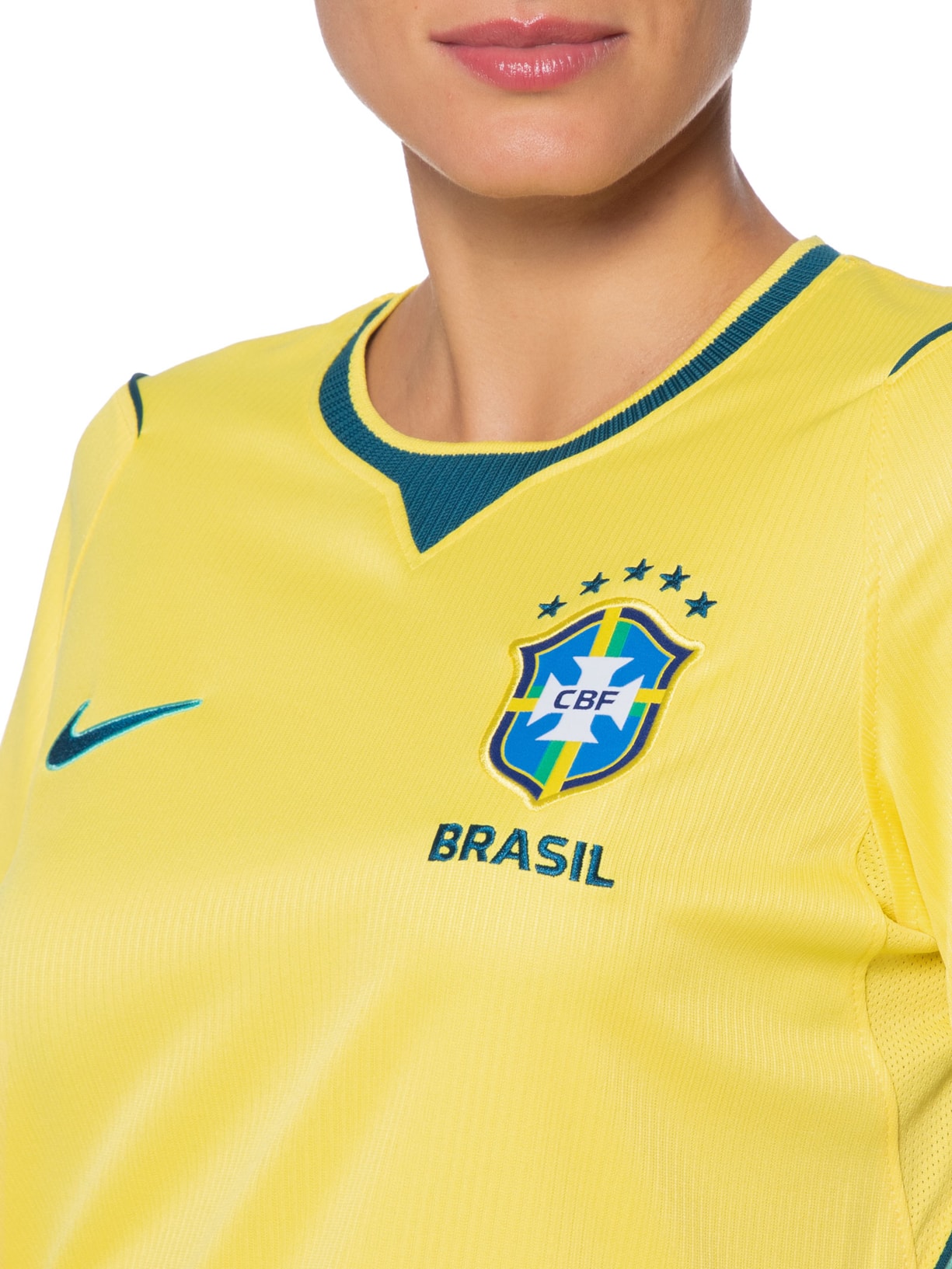 Camisa Feminina Copa Brasil Nike I 2026/27 Torcedora Pro - Amarelo by NIKE