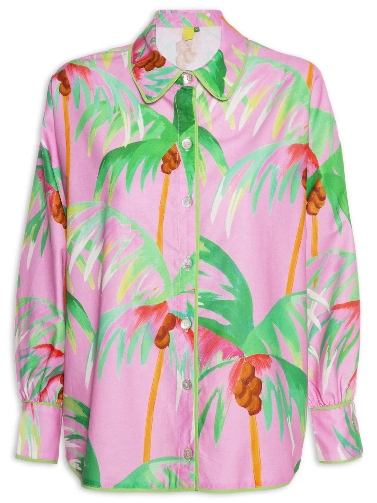 Camisa Feminina Coqueiral - Rosa