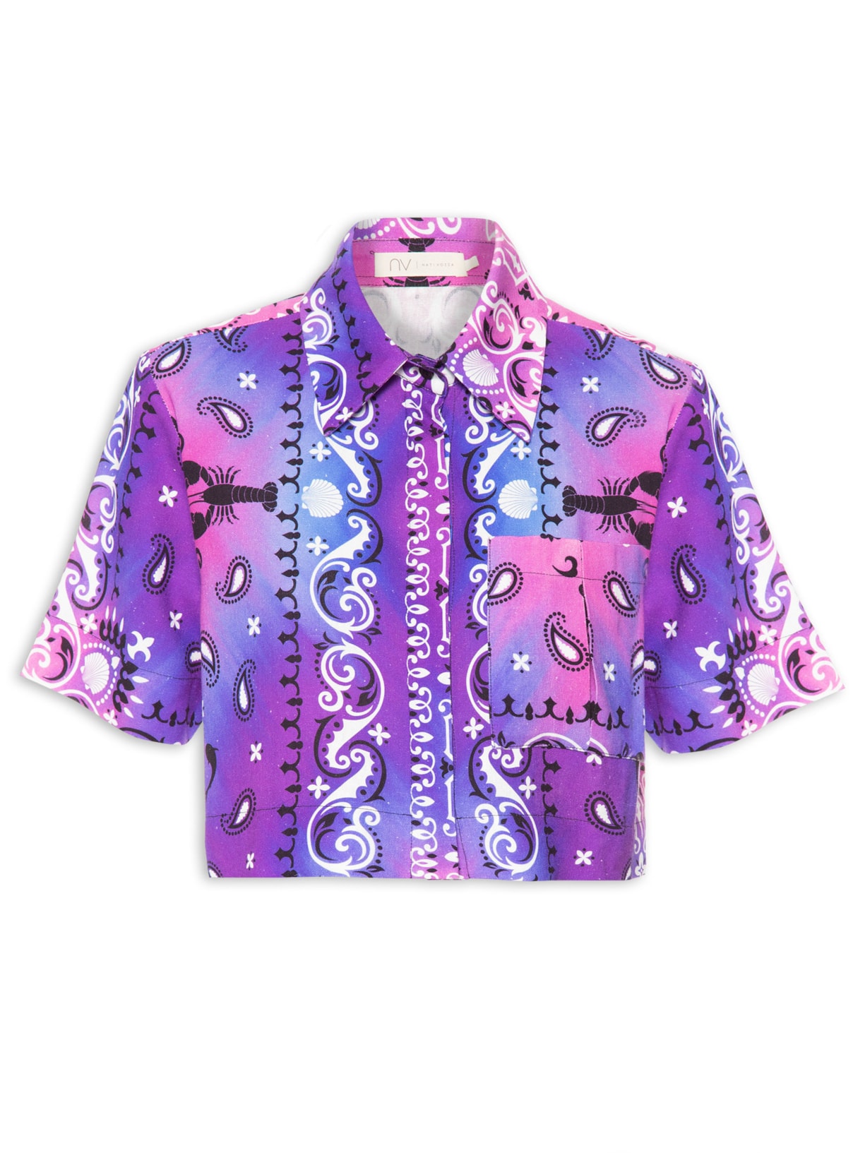 Camisa Feminina Creta - Roxo