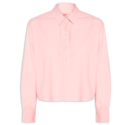 Camisa Feminina Cropped Harlie - Rosa