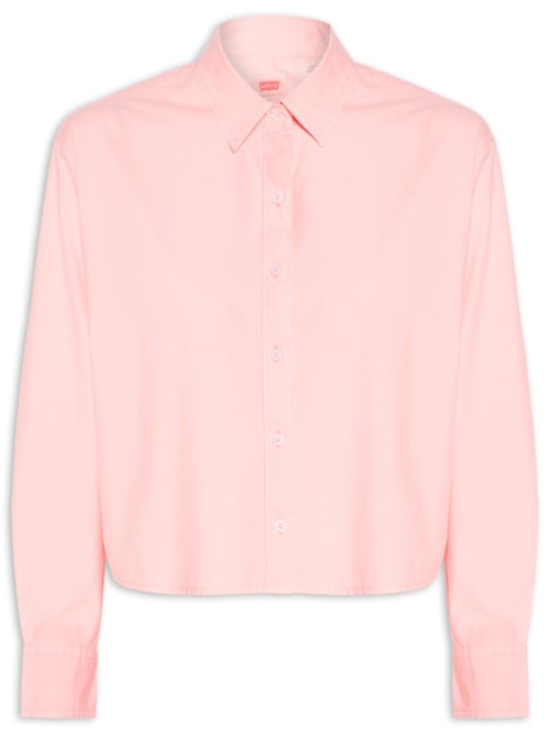 Camisa Feminina Cropped Harlie - Rosa