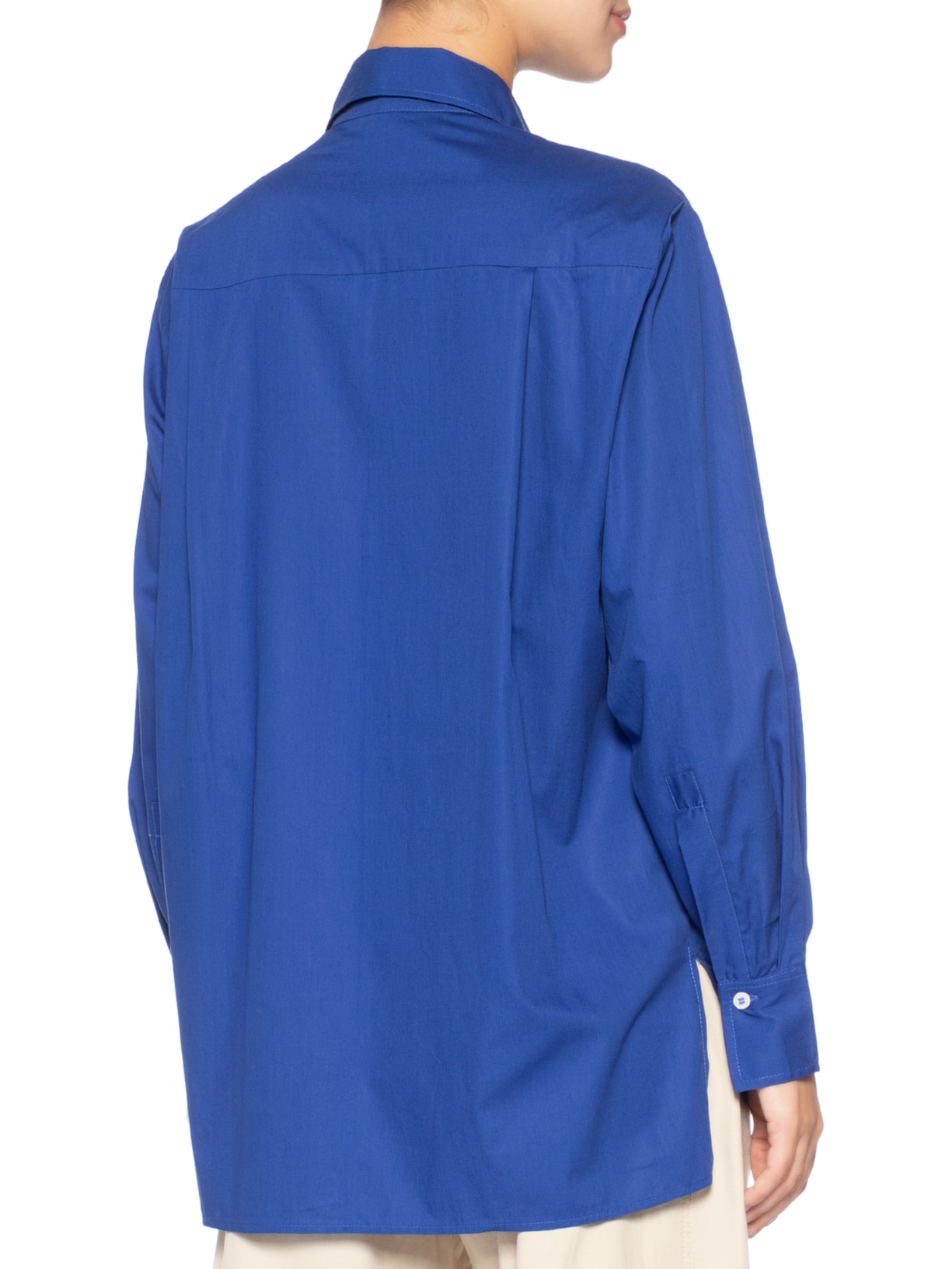 Camisa Feminina De Tricoline Essential Azul Animale