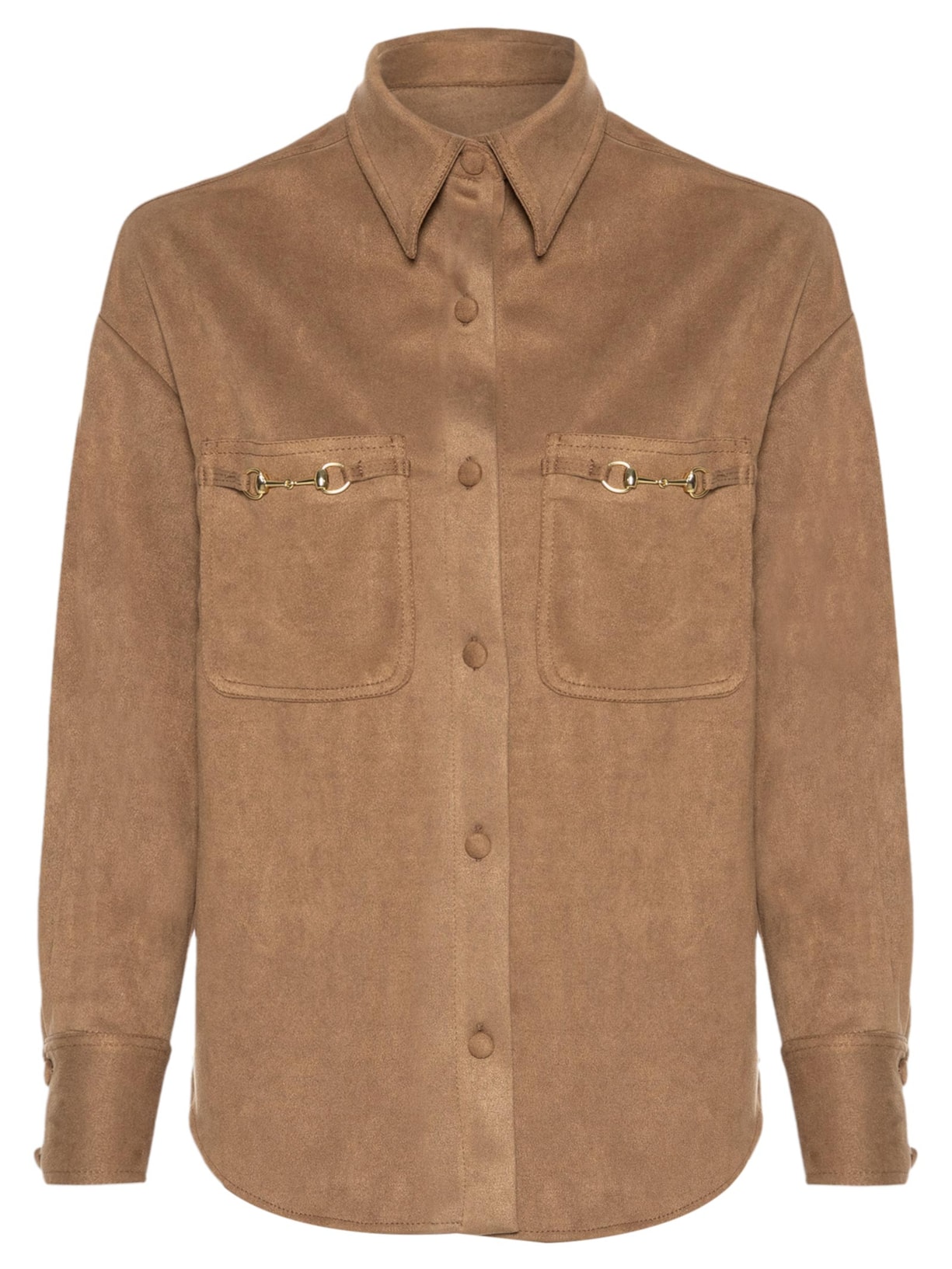 Camisa Feminina Denise - Marrom