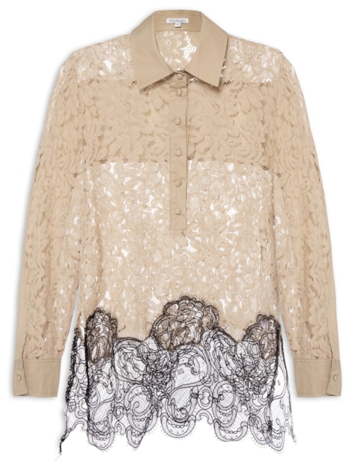 Camisa Feminina Diana - Bege