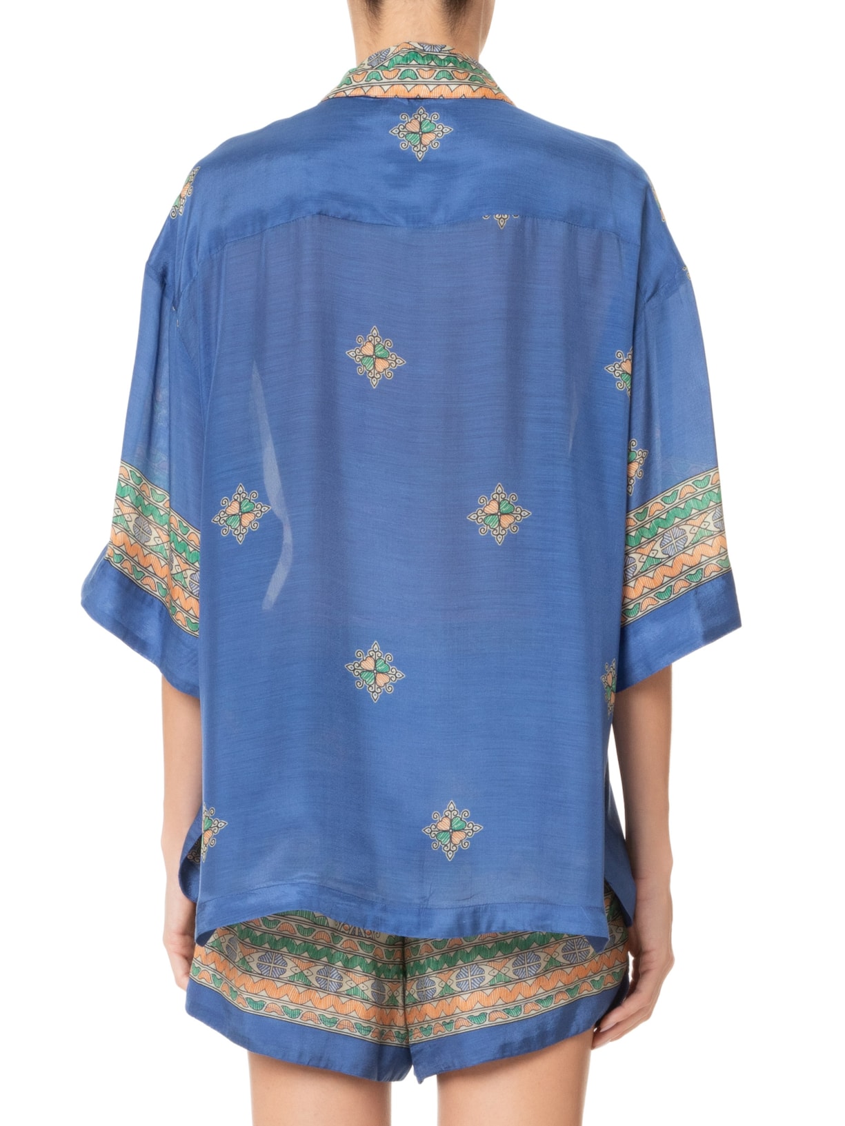 Camisa Feminina Dilli Aquarius Azul Bo.bô